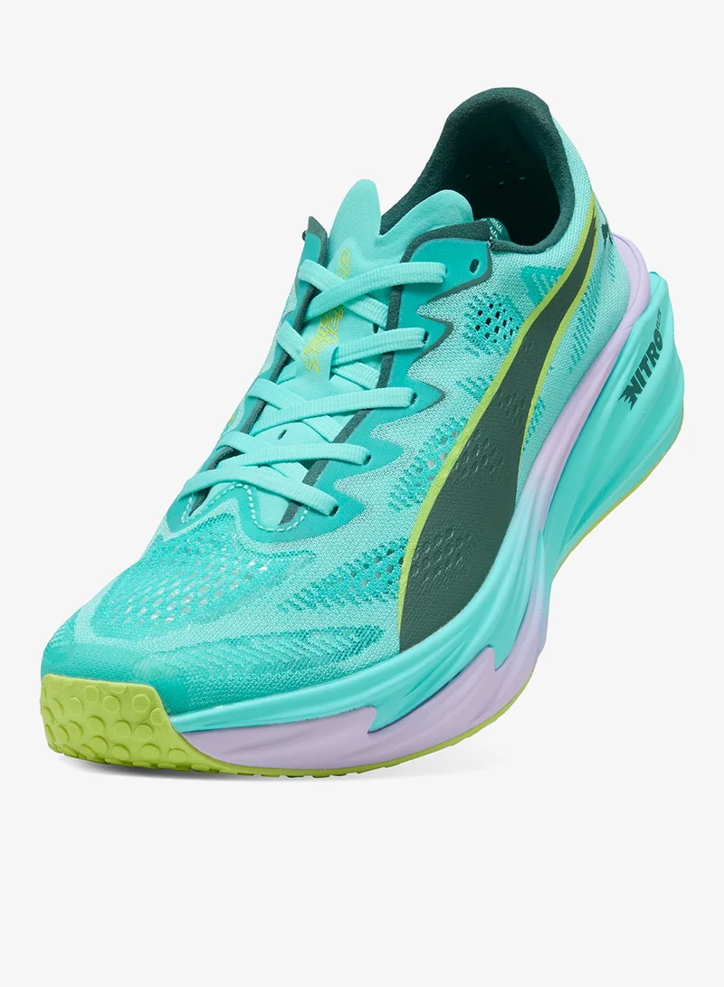 Puma Intense Mint-Light Lavender Deviate Nitro Elite 4 - Puma X Hyrox for Men | Best Price UAE
