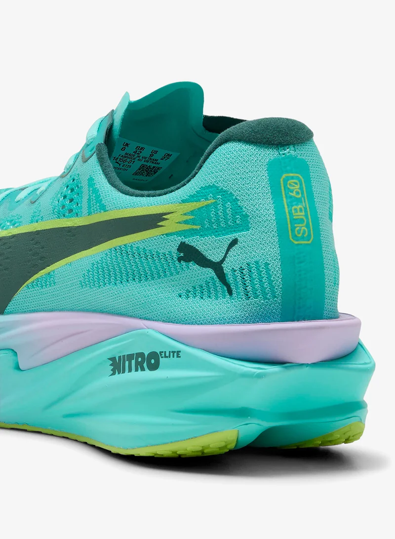Puma Intense Mint-Light Lavender Deviate Nitro Elite 4 - Puma X Hyrox for Men | Best Price UAE