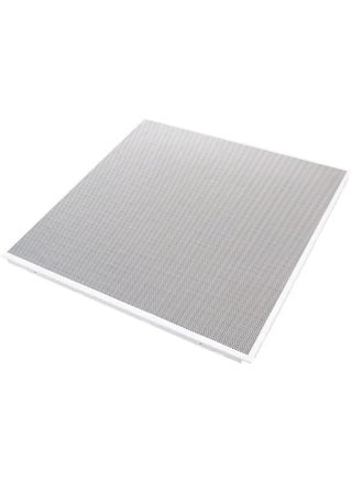 RACO Perforated Aluminium Ceiling Tile | Perforated Clip-In Type Panel for Interior Decoration | White | Size: 600mm x 600mm | Perforated Style - pzsku/Z282267613F77745F2D8EZ/45/_/1722343732/51f48918-c917-41ab-8124-e2c3cc2c350d