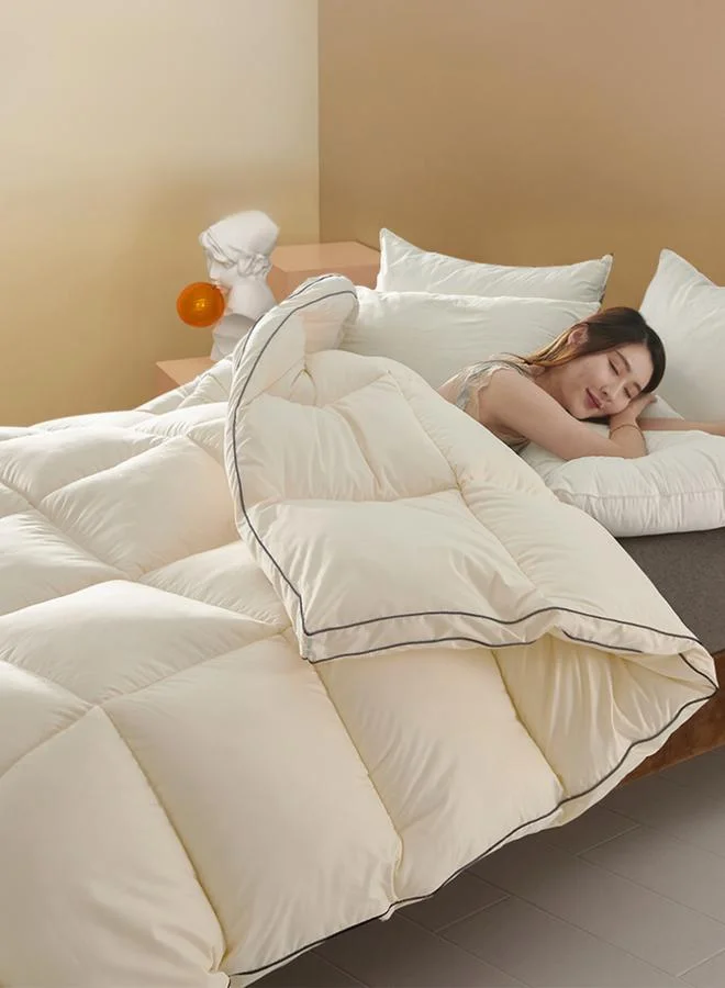 Styli Single Piece Duvet Cover, 180x220cm White