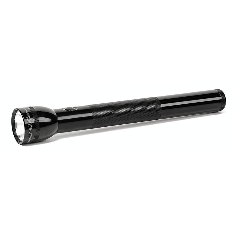 MAGLITE ماجلايت - S4D015 مصباح يدوي ثقيل من ماجلايت يعمل بالتيار المتردد 4 خلايا D في علبة عرض، أسود - Image 1