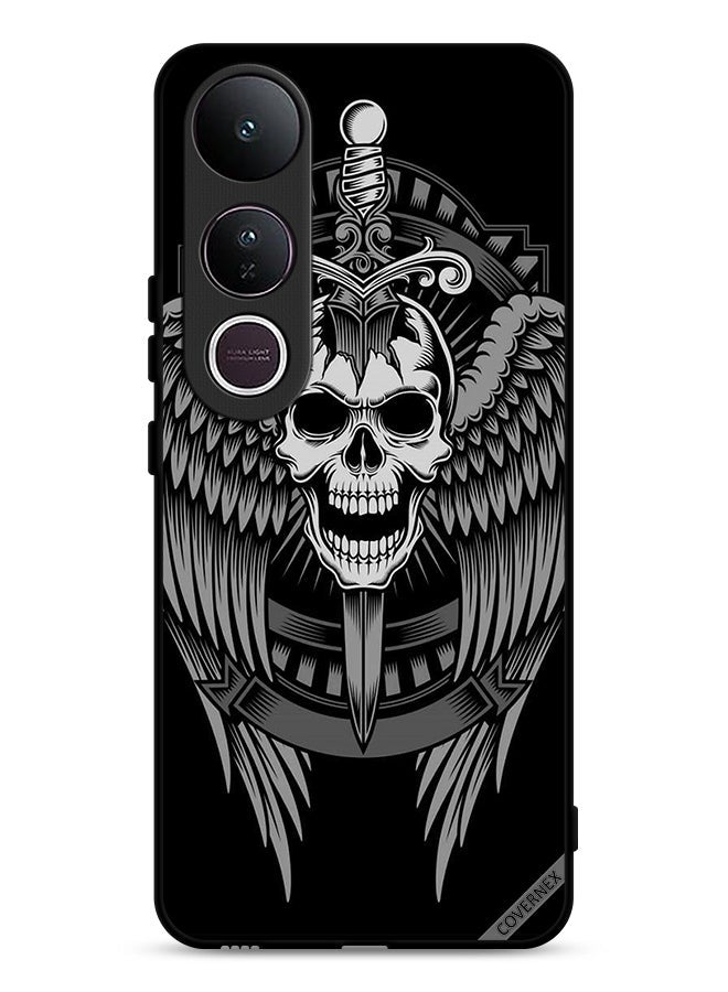 Covernex Vivo V50 Lite Protective Case Cover Skull Have Eagle Wings