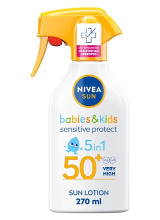 NIVEA SUN Babies & Kids Sensitive Protect Sun Cream Trigger Spray SPF50 270ml - pzsku/Z2822D7E602C148858C78Z/45/1748072328/c290efbd-213d-4cff-adcd-3fbba2e1259e