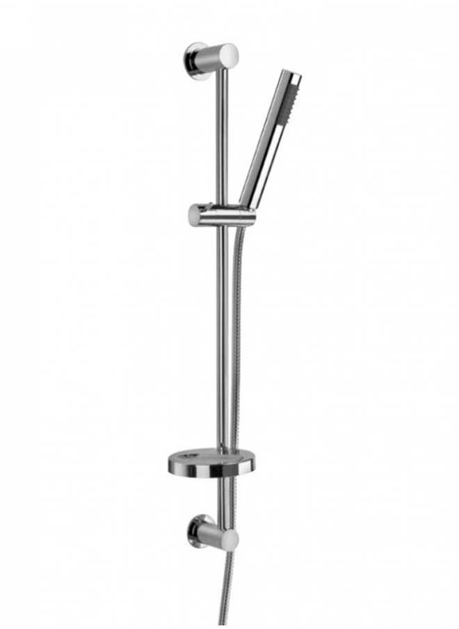 Duravit - Shower Rail 3 Functions 65 Cm Chrome And 150 Mm Showerhead - Image 1