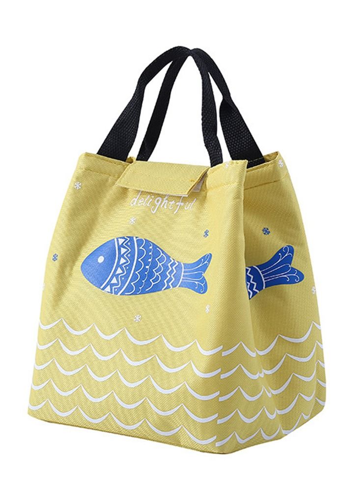 Deo King Oxford Cloth Waterproof Insulation Lunch Box Bag - Image 1