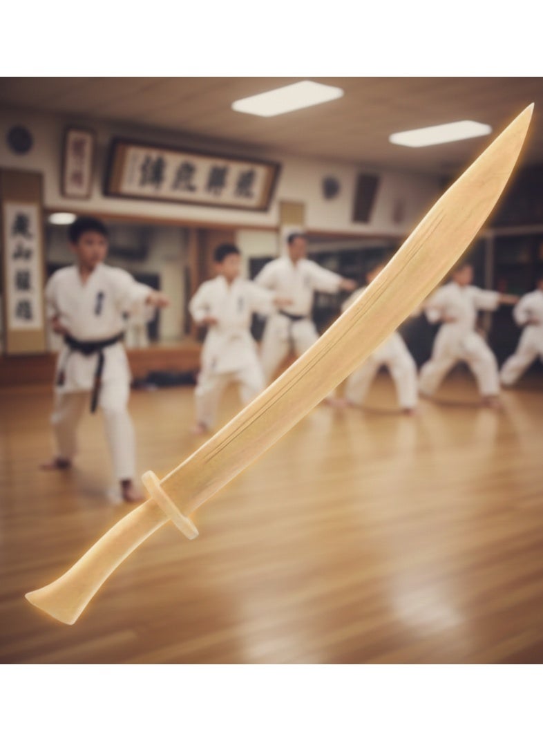 Spall Wooden Training Sword for Martial Arts Practice, Fitness and Skill Training - Image 3