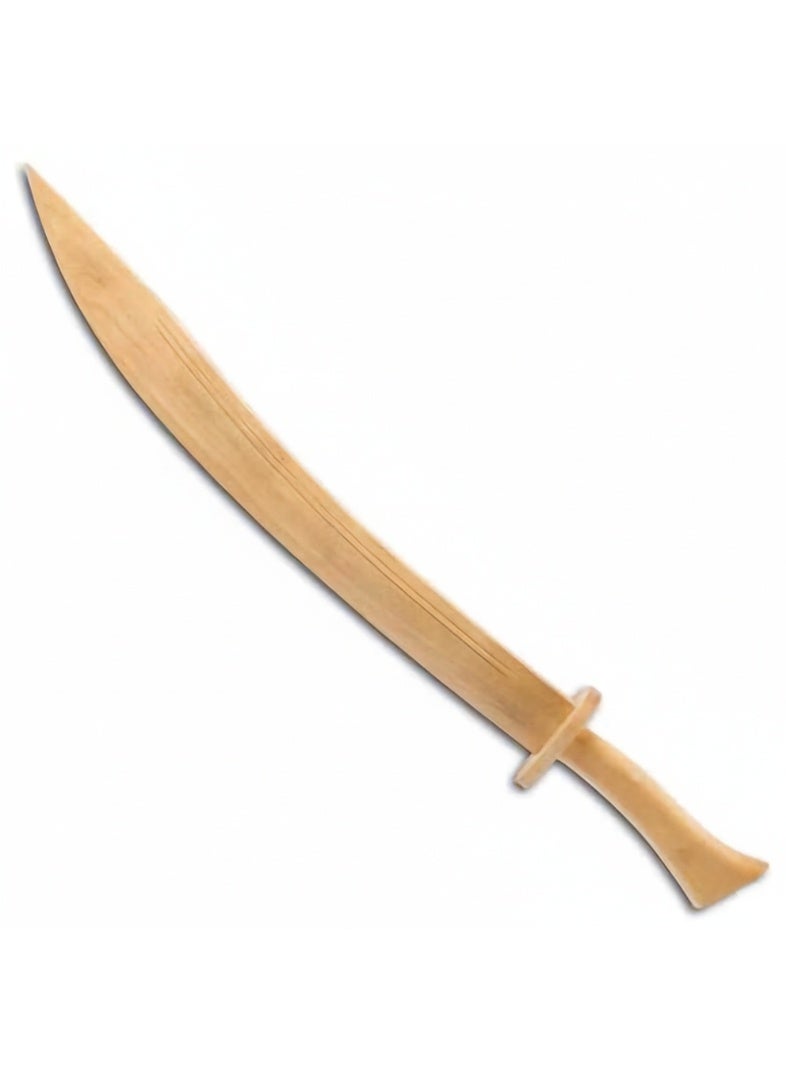 Spall Wooden Training Sword for Martial Arts Practice, Fitness and Skill Training - Image 1