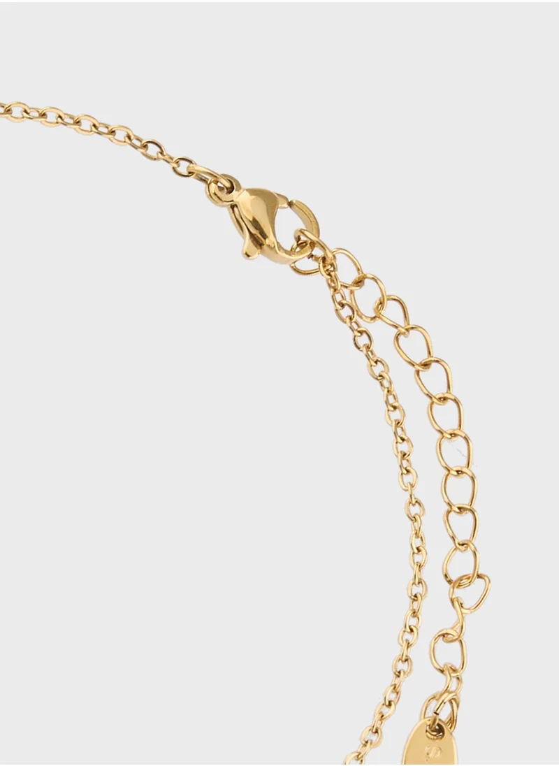 ايلا Heart Charm Anklet