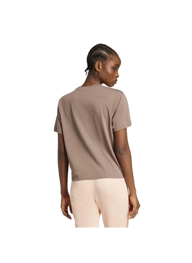 adidas Originals adidas TREFOIL TEE VT Brown Originals Women T-SHIRTS
