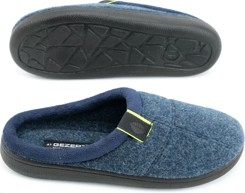 Gezer Winter Men's Comfort Sole Home Garden Slippers
