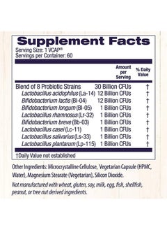 Healthy Origins Healthy Origins Probiotic 30 Billion CFUs - Shelf Stable Probiotics for Women and Men - Supports Gut Health - Probiotics for Digestive Health - 60 Veggie Capsules  - Image 5
