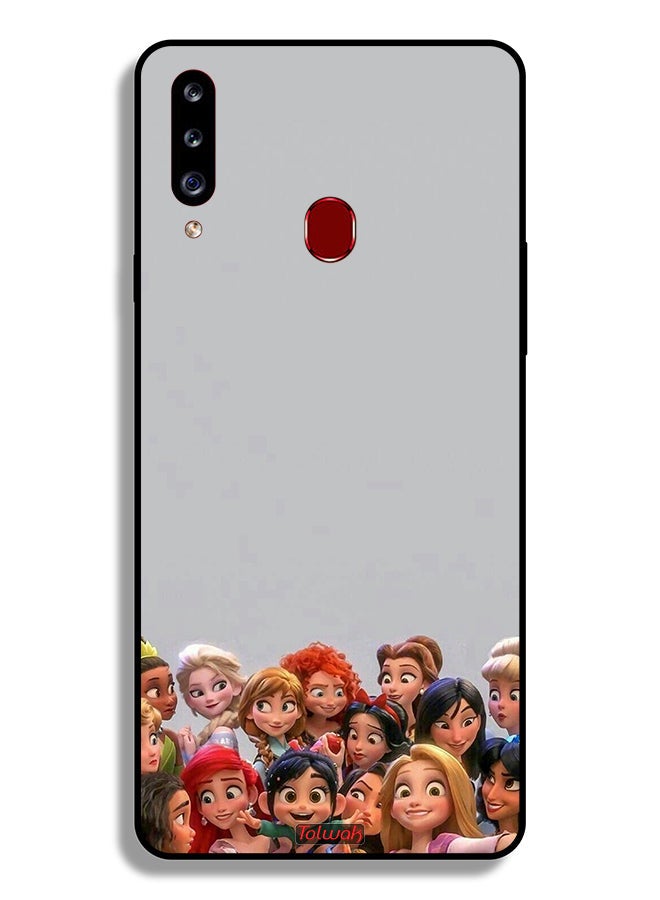 Tolwak Samsung Galaxy A20s Protective Case Cover Friends Forever - Image 1