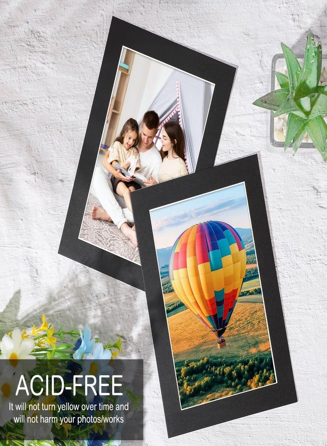بروديوت مجموعة من 15 إطار صور أسود مقاس 4×6، إطارات صور مقاس 3×5، إطار صور أساسي، لوحة عرض ذات حواف مشطوفة، مجموعة عرض للصور والمطبوعات والأعمال الفنية - Image 4