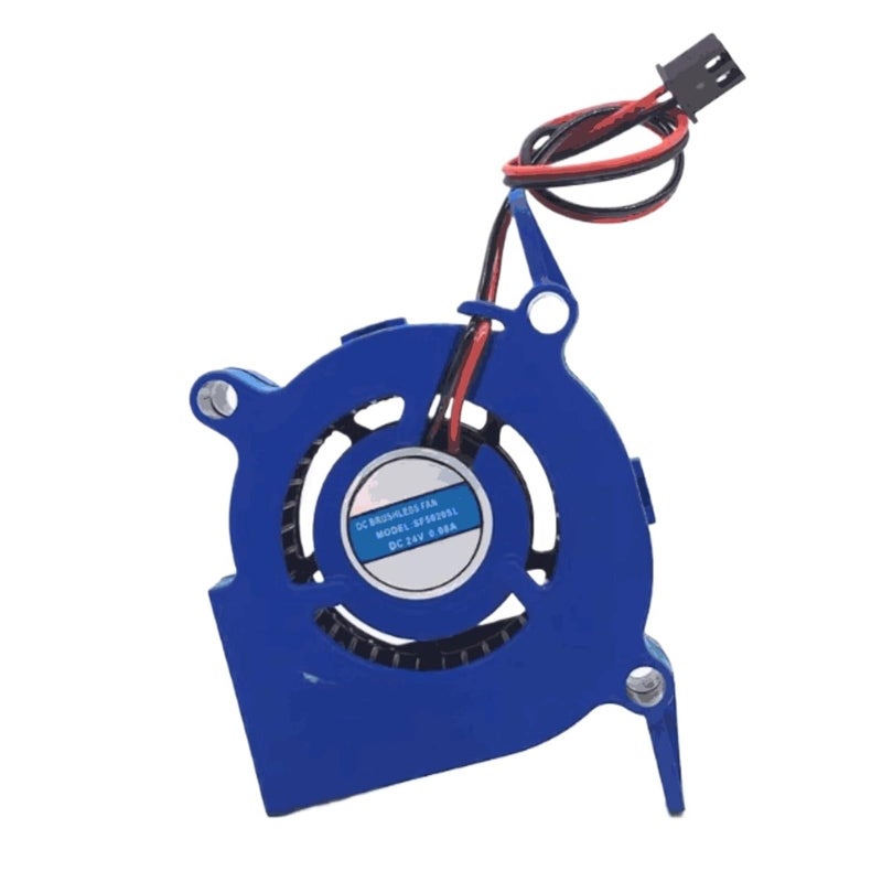 5 سم 50x50x20 مم مروحة تبريد DC24V 2 دبوس للمرطب مبرد توربو 0.08A - Image 2