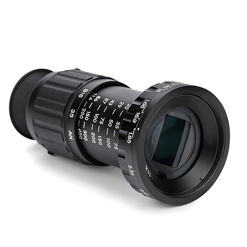 Acouto Directors Viewfinder, Acouto Director's Viewfinder VD-11X Professional Micro Director's Viewfinder with HD Multicoated Glass 11x Zoom Camera View Finder Phototgarphy Accessory Aluminum Body - Image 1