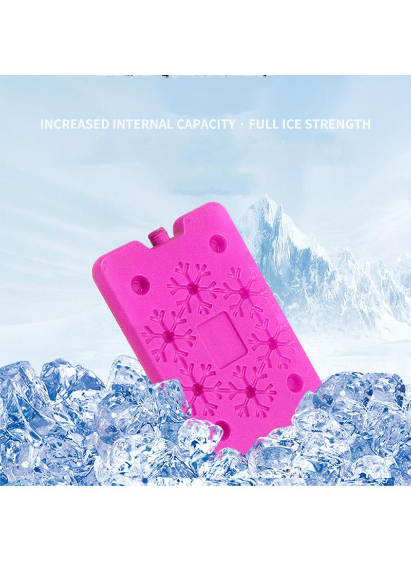 general 4 Pieces Ice Packs For Lunch Box Reusable Ultra Thin Freezer Packs Long Lasting For Coolers Cooler Bag For Work School Picnic Or Camping Keep Food Fresh Lightweight Design For Easy Carrying - Image 4