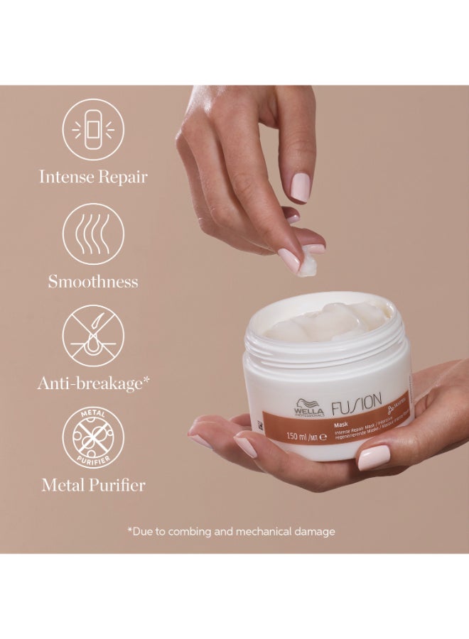 Wella Professionals Fusion Intense Repair Mask 150Ml - Image 3