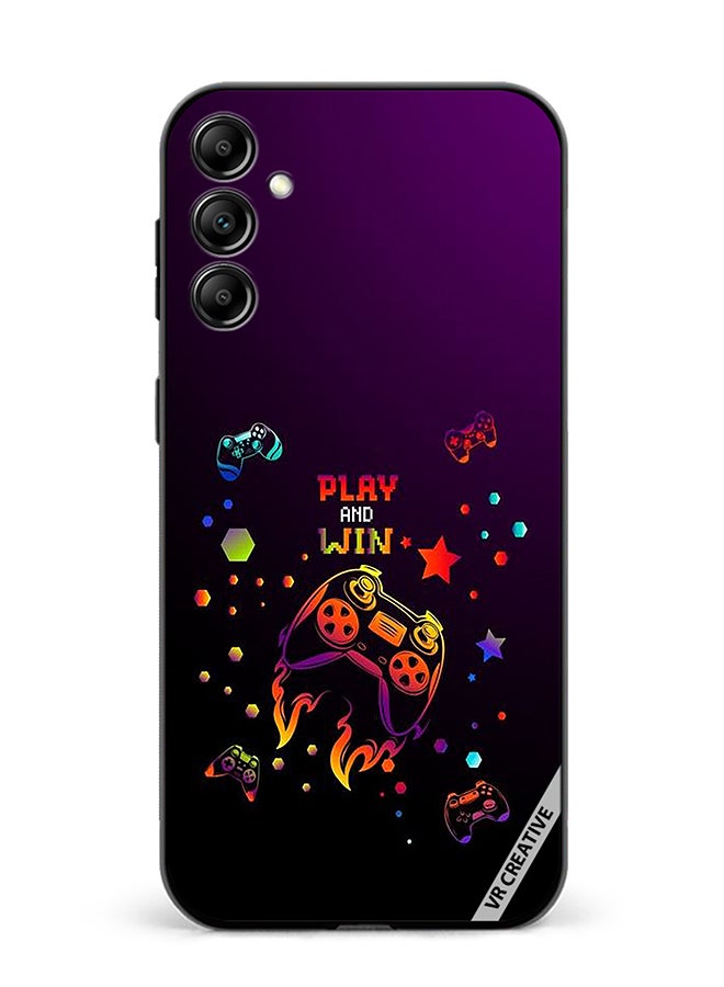 VR CREATIVE Protective Case Cover For Samsung Galaxy A55 Play And Win Design Multicolour - Image 1
