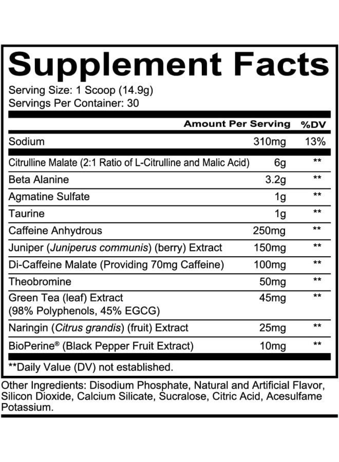 ريدكون ١ Redcon1 Total War - مكمل غذائي قبل التمرين، 30 جرعة (Vice City) - Image 2