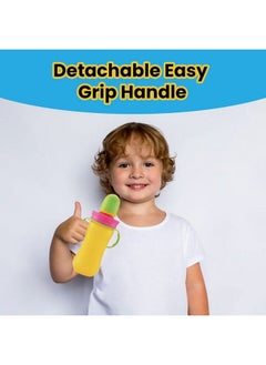 Nabhya Baby Sipper Spillproof Kids Sipper Cup Water Bottle (Random Color) (Bunny450 Ml)  - Image 5