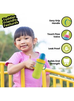 Nabhya Baby Sipper Spillproof Kids Sipper Cup Water Bottle (Random Color) (Bunny450 Ml)  - Image 3