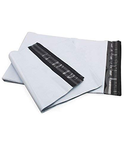 PlantaZee inr |(8 X 10 Inches) (60 micron) Pack of 100 Polybags with POD - Tamper Proof Online Courier Bags/Envelopes/Pouches/Covers/Mailing Bags - Image 1