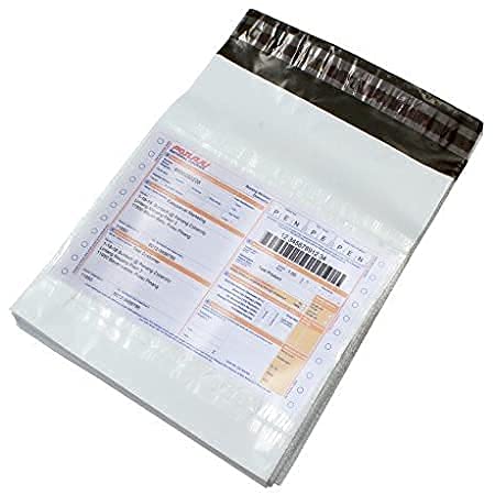 PlantaZee inr |(8 X 10 Inches) (60 micron) Pack of 100 Polybags with POD - Tamper Proof Online Courier Bags/Envelopes/Pouches/Covers/Mailing Bags - Image 3
