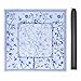 Jongyance Large Blue Printed Mahjong Mat 315x315 with Black Carrying Bag AntiSlip NoiseReducing Mahjong Table Mat for MahjonggPoker Board Games Dominoes and Card - Image 2