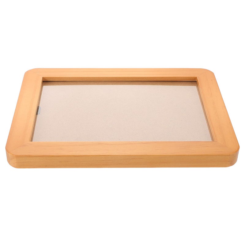 Wooden Pregnancy Sonogram Photo Frame 12 8x17 8cm For Baby Announcement Nursery Decor - Image 2
