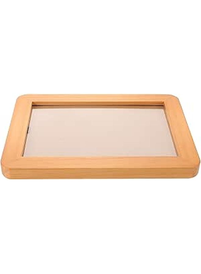 Wooden Pregnancy Sonogram Photo Frame 12 8x17 8cm For Baby Announcement Nursery Decor - Image 1