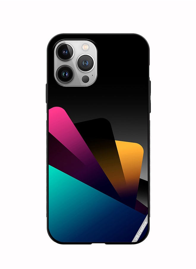 VR CREATIVE Protective Case Cover For Apple iPhone 11 Pro Max Colorful Layers Design Multicolour  - Image 1