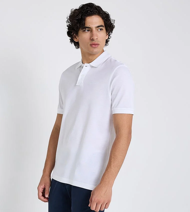 بين شيرمان Ben Sherman Men's Short Sleeve Solid Polo Tees