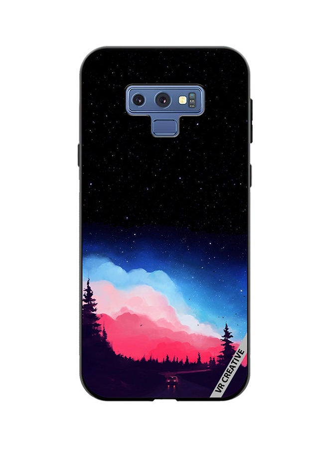 VR CREATIVE Protective Case Cover For Samsung Galaxy Note 9 Vibrant Cloud Design Multicolour  - Image 1