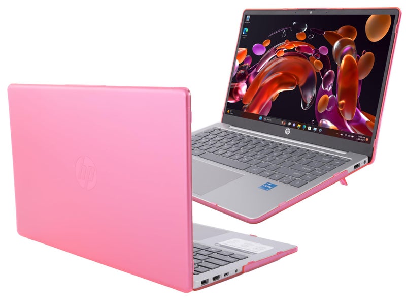 mCover Case Only Compatible for 2023~2025 14" HP Laptop 14-EP0000 / 14-EM0000 Series Traditional Notebook PC (NOT Fitting Any Other HP Models) - Pink - Image 1