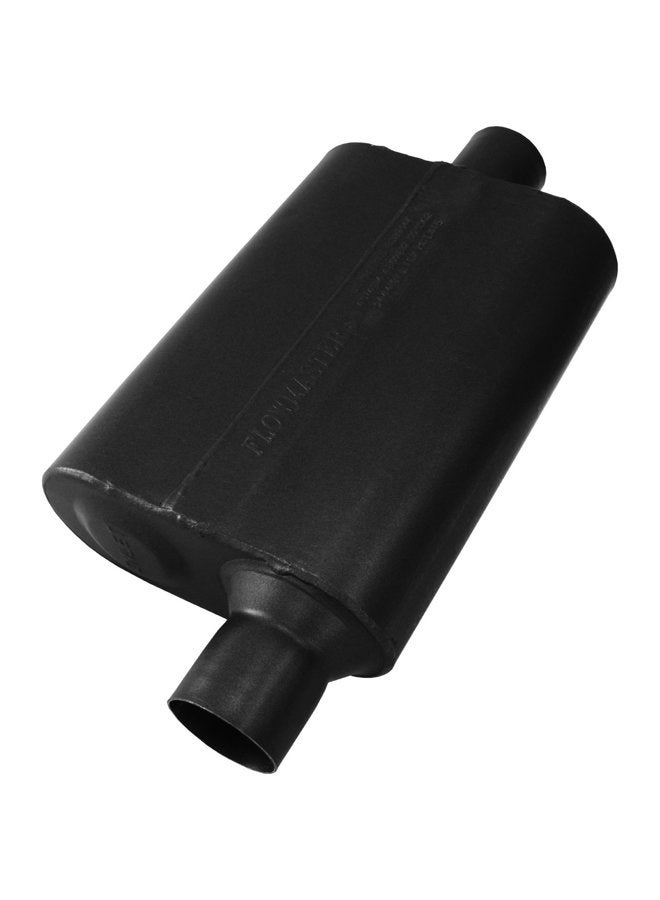 FLOWMASTER 8042541 40 Series Muffler 409S - 2.50 Offset IN / 2.50 Center OUT - Aggressive Sound - Image 2
