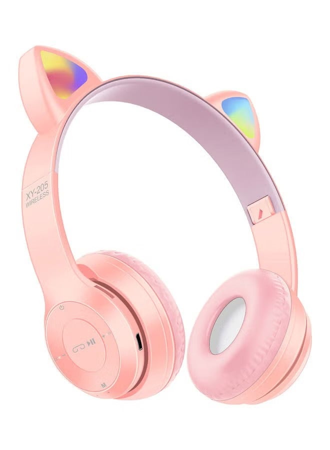 Cat-Ear BT 0.5 Over Ear Headset Pink - Image 1