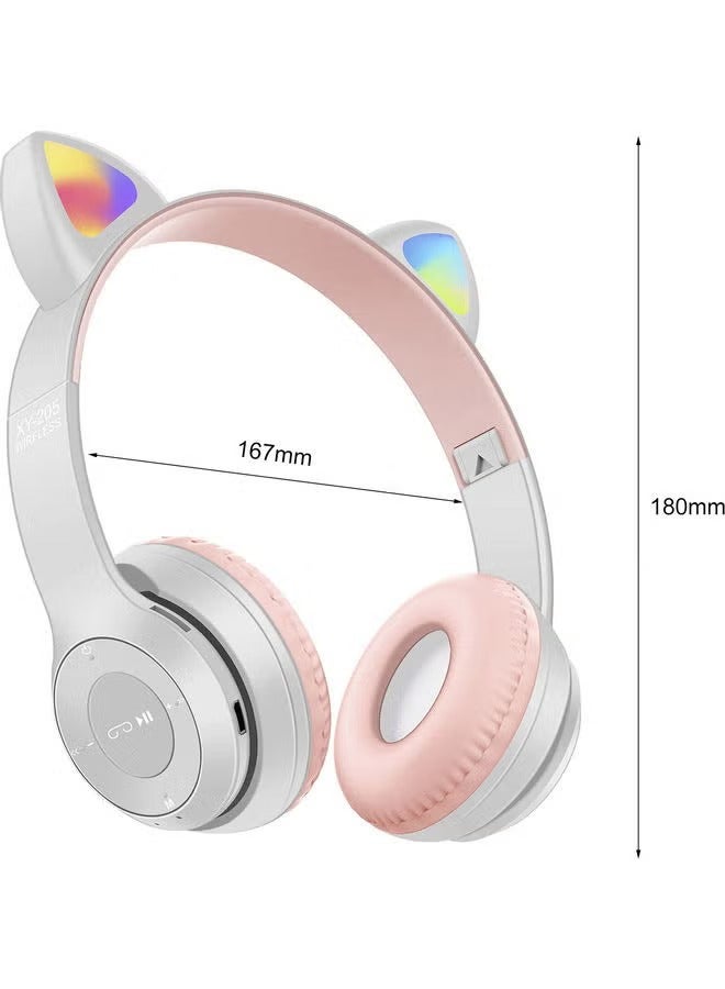Cat-Ear BT 0.5 Over Ear Headset Pink - Image 4