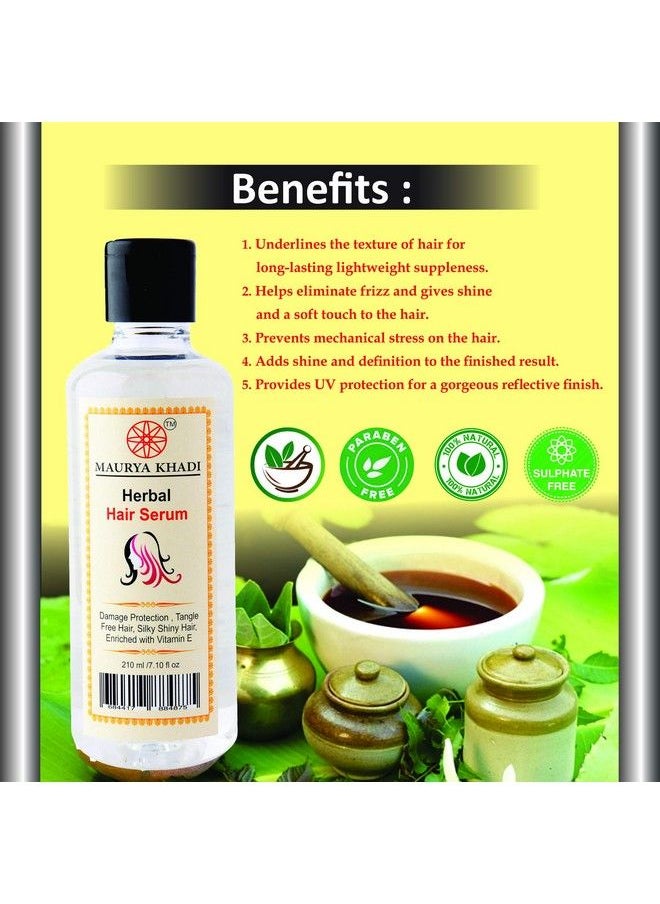 Parvati Gramodyog Khadi Natural Hair Serum 210Ml  - Image 5