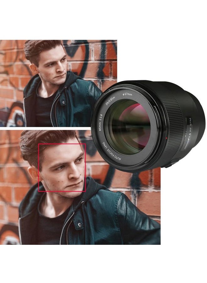 Meke 85mm f1.8 AutoFocus STM(A Stepping Motor) FullFrame Lens,Large Aperture Medium Telephoto Fixed Prime Portrait Lens for Nikon Z Mount Z9 Z5 Z6 Z7 Z6II Z7II Z50 Z30 Z fc Cameras+mcoplusCleanCloth  - Image 4