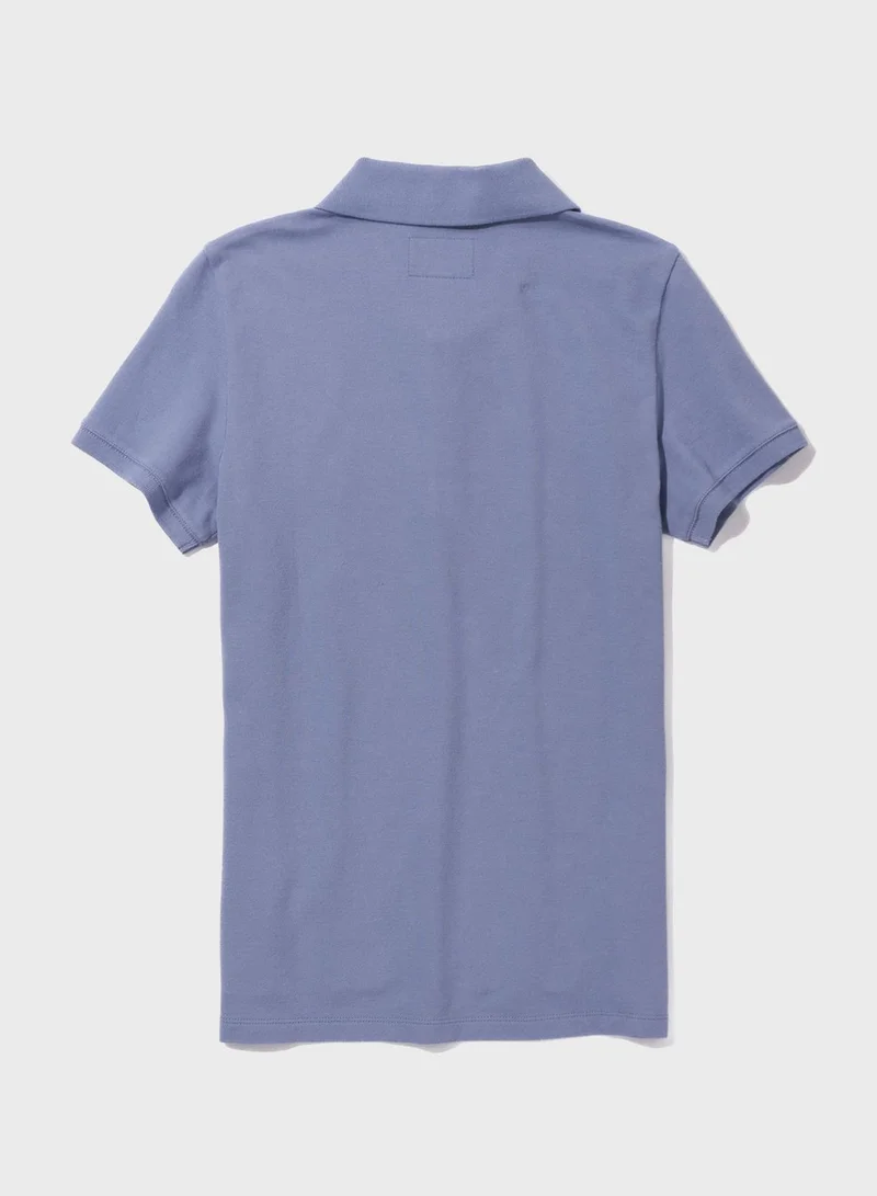 American Eagle Logo Polo T-Shirt