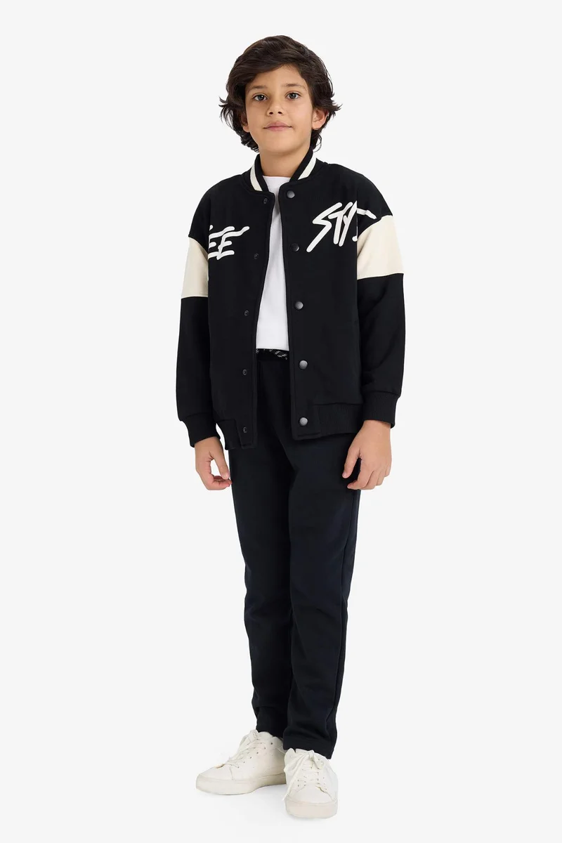 ديفاكتو Boy Regular Fit Elastic Waist Sweatpants