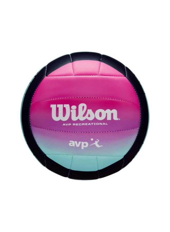 Wilson AVP Oasis Beach Volleyball – Recreational Outdoor Volleyball for Beach Games, Sand Courts, Casual Play, Family Activities, Practice Sessions, and Fun-Filled Outdoor Sports - Image 1