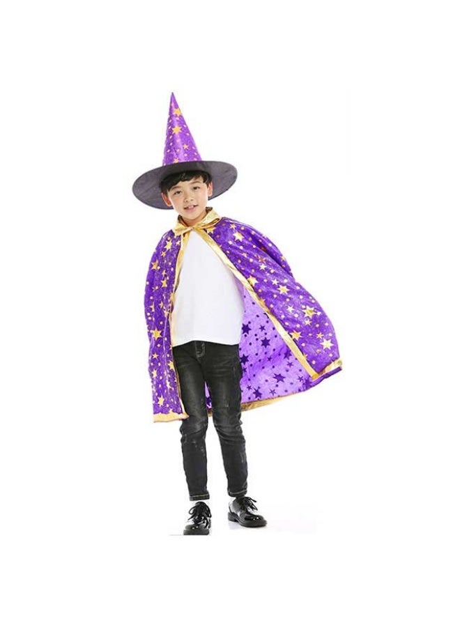 Cape & Hat, Purple - Set, China
