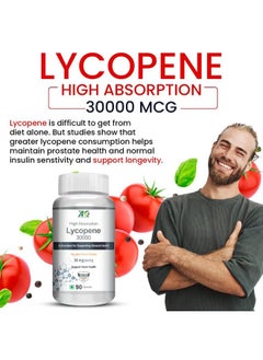 ANC Lycopene 30Mg, Support Heart Health 90 Capsules  - Image 3
