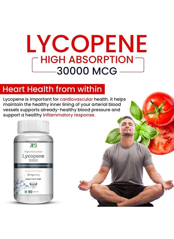 ANC Lycopene 30Mg, Support Heart Health 90 Capsules  - Image 4