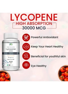 ANC Lycopene 30Mg, Support Heart Health 90 Capsules  - Image 2