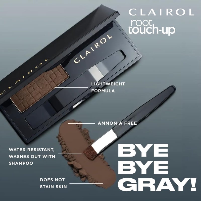 Clairol Root Touch-Up Temporary Concealing Powder, Dark Brown Hair Color, Pack of 1 - Image 5
