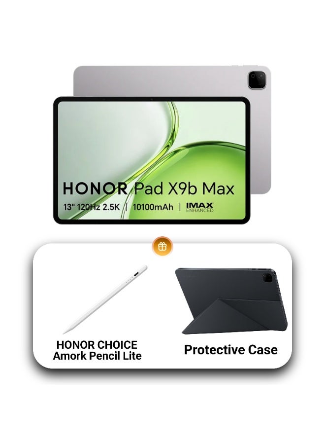 هونور Pad X9b Max 13-Inch 6GB RAM 128GB WiFi + Choice Amork Pencil Lite (Case Inbox) - Middle East Version - Image 1