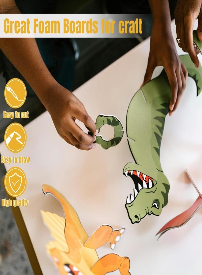 عبوة من 3 ألواح فوم بيضاء مقاس 24 × 36 بوصة، بسماكة 0.23 بوصة، مناسبة للمشاريع، وألواح عرض بيضاء للرسم والعرض والمشاريع الحرفية. - Image 4
