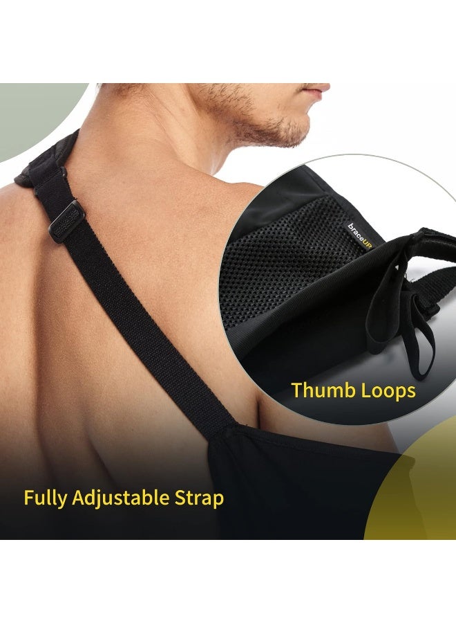 BraceUP Arm Sling Adjustable Arm Support For Broken Fractured Arm And Elbow  - Image 2